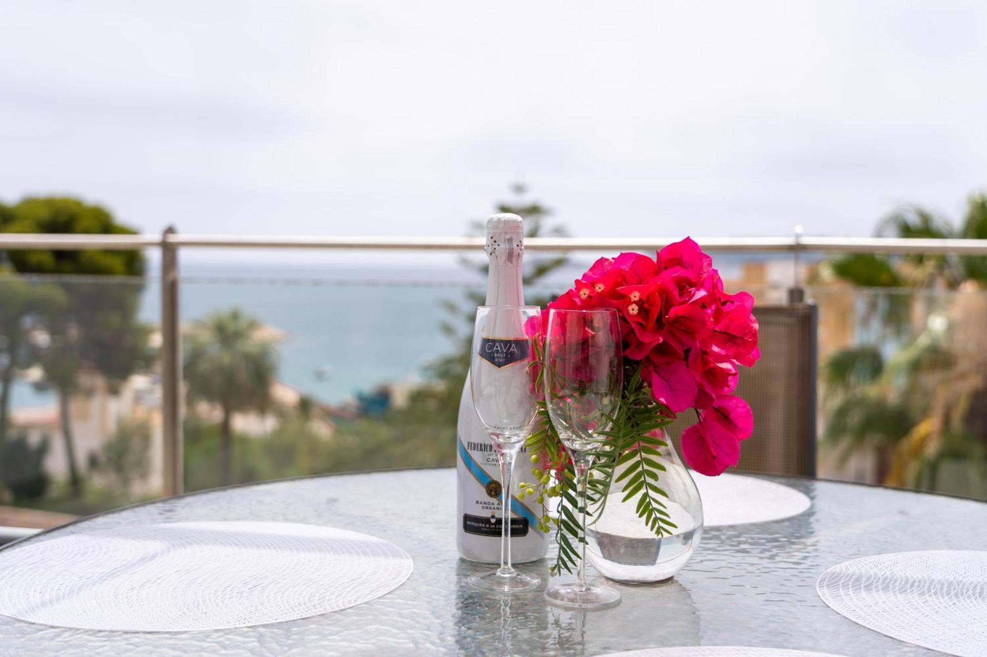 Javea Port Townhouse With Amazing Sea Views & Communal Pool Villa Exterior foto