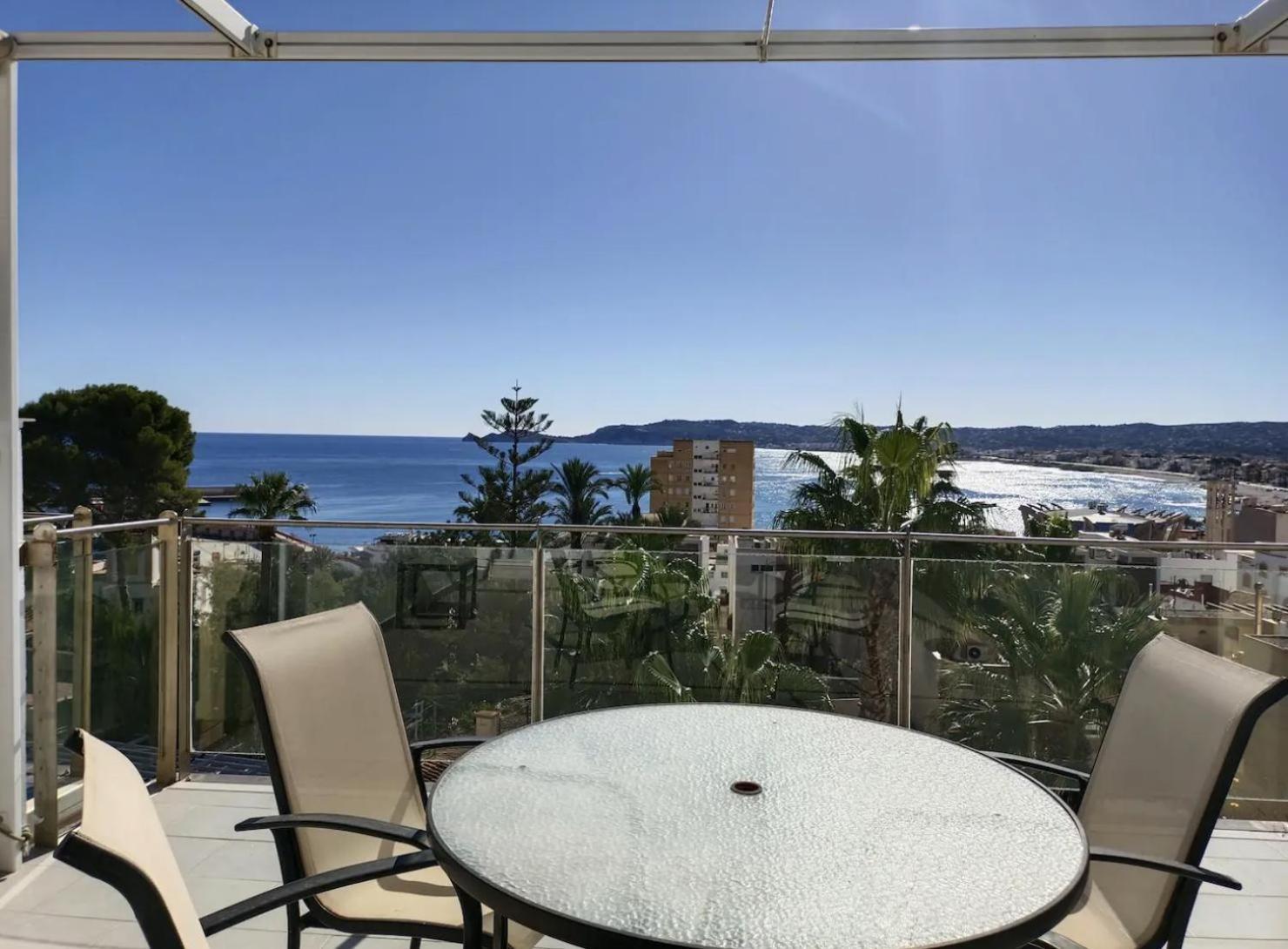 Javea Port Townhouse With Amazing Sea Views & Communal Pool Villa Exterior foto