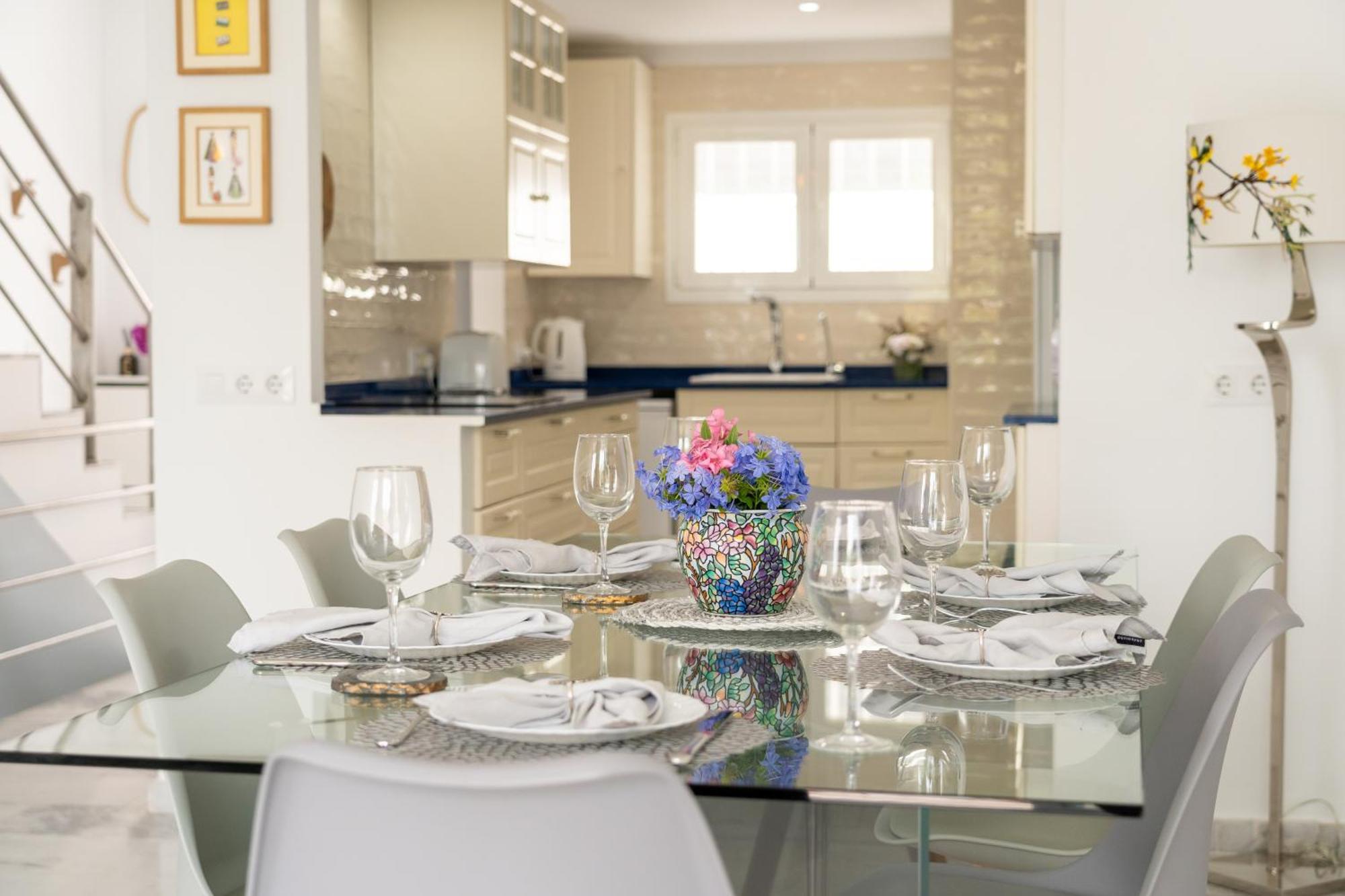 Javea Port Townhouse With Amazing Sea Views & Communal Pool Villa Exterior foto